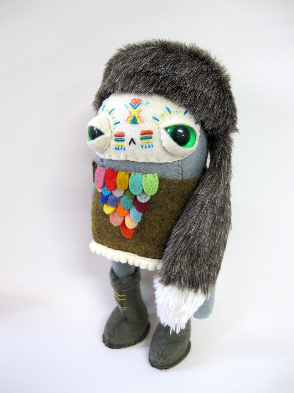 Peace Warrior Rabbit - Made to Order