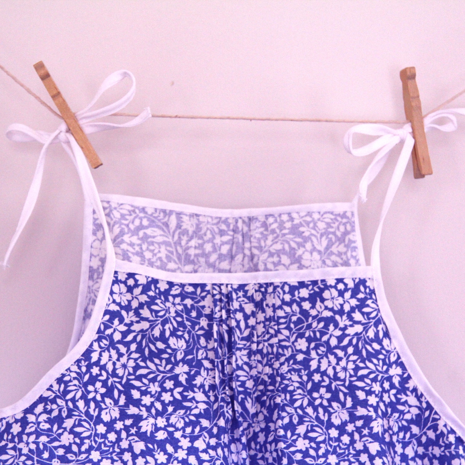 Fresh Floral Pintuck Dress