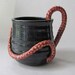 Monster Coffee Mug in Black