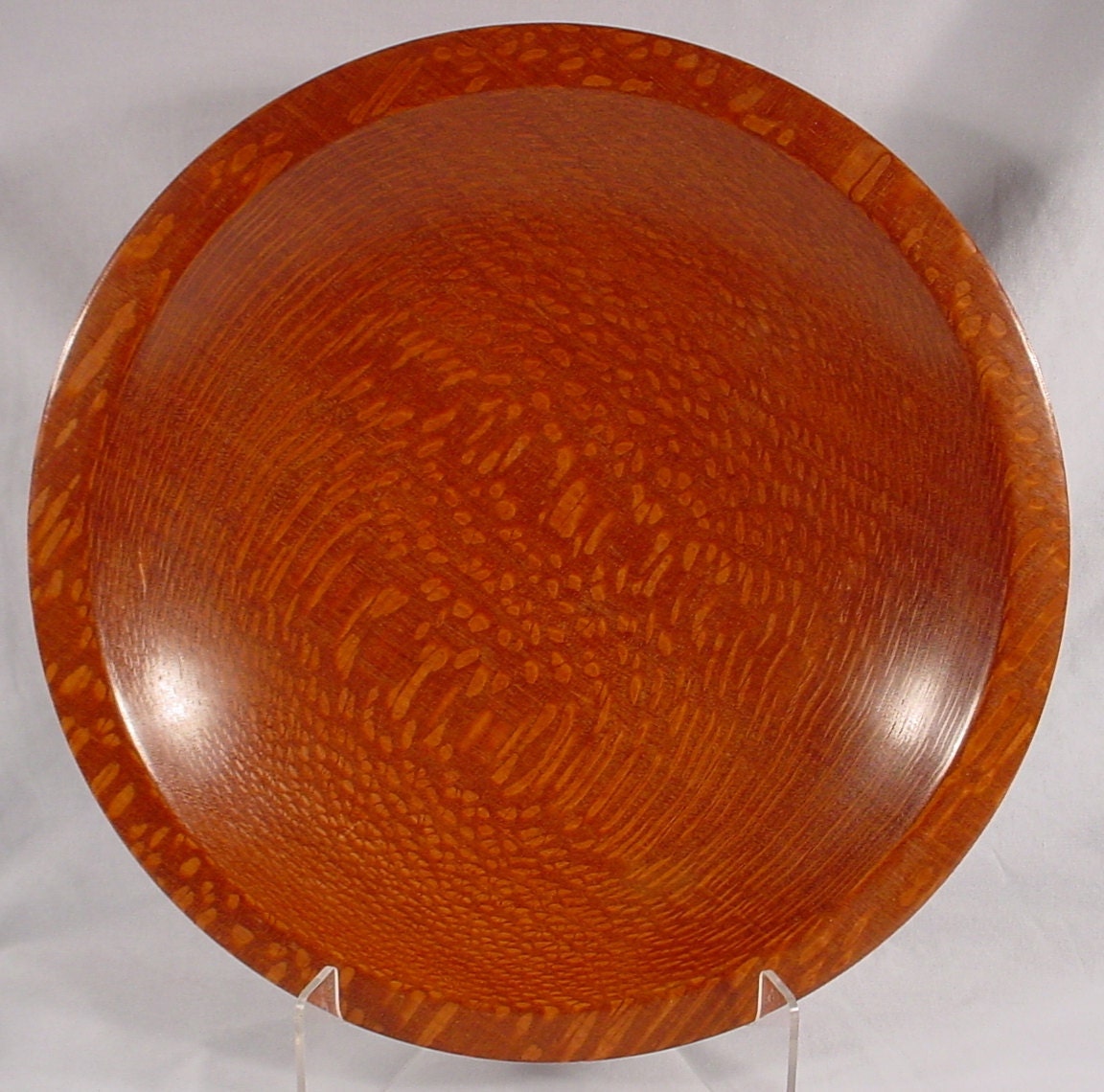 Brazilian Leopardwood Platter Exotic Wood Bowl number 4040 by Bryan Tyler Nelson