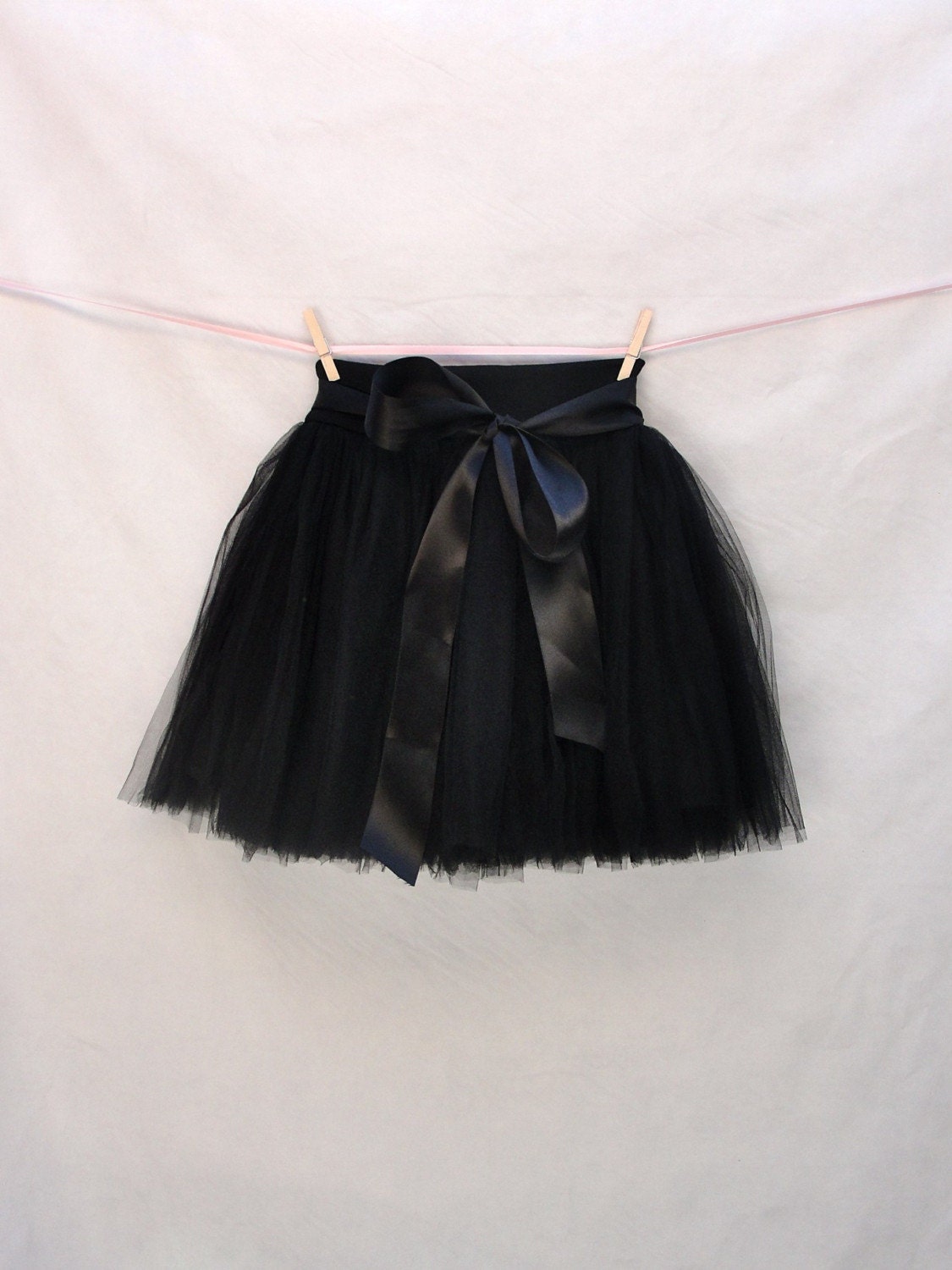 Classic Ballet Tulle Skirt in Black