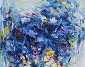 Current Art  Giclee Print 10x10 from original oil mix media painting-wall art-wall decor