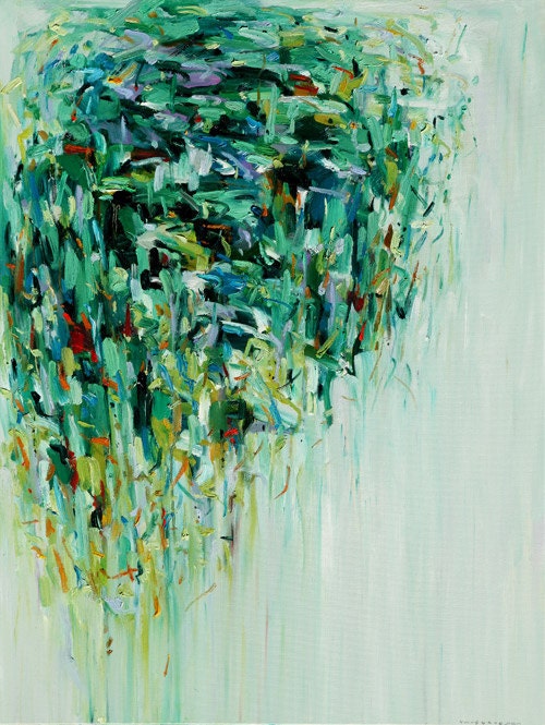 Rain Tree Fine Art Giclee PRINT 8x10 from original oil painting
