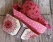 Reversible designer fabric headband