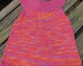 Hand Knit Elizabeth Tunic 18-24 Mo Superwash