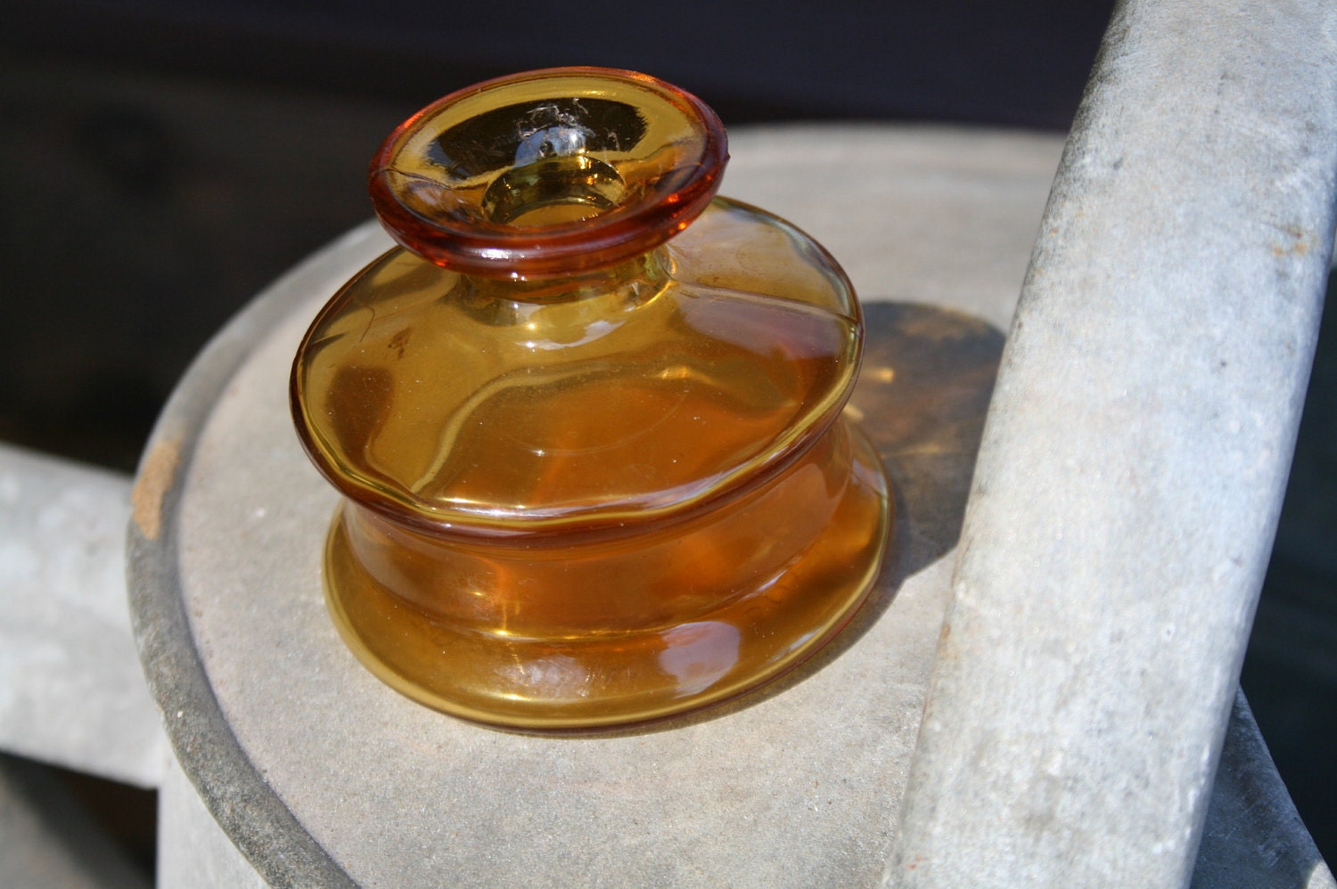 vintage Dansk bud Case made in France small 2 by 2 inches