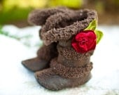 Raspberry Espresso Boots