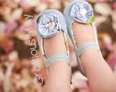 Glass Slippers Mary jane  - baby and toddler girls princess shoes