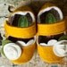 Little Wool Shoes in Pumpkin Spice - solid orange yellow flower baby girls fall winter shoes