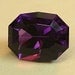 VINTAGE Purple Siberian AMETHYST Faceted Fancy OVAL Gemstone 6.38 cts fg104
