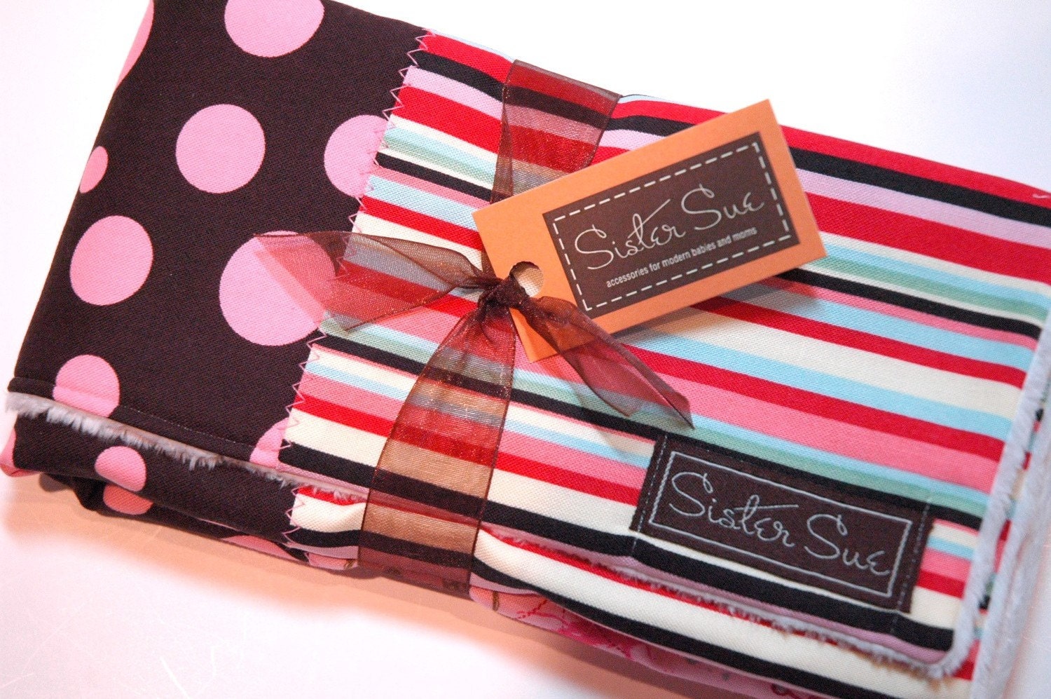 Skulls and Stripes Forever Lovey Blanket READY TO SHIP