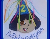Custom Dora the Explorer Birthday Shirt