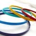 Vintage Rainbow Enamel Bangle Bracelets