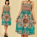 ViNtAgE 70's Batik Dashiki HiPPiE SunDress