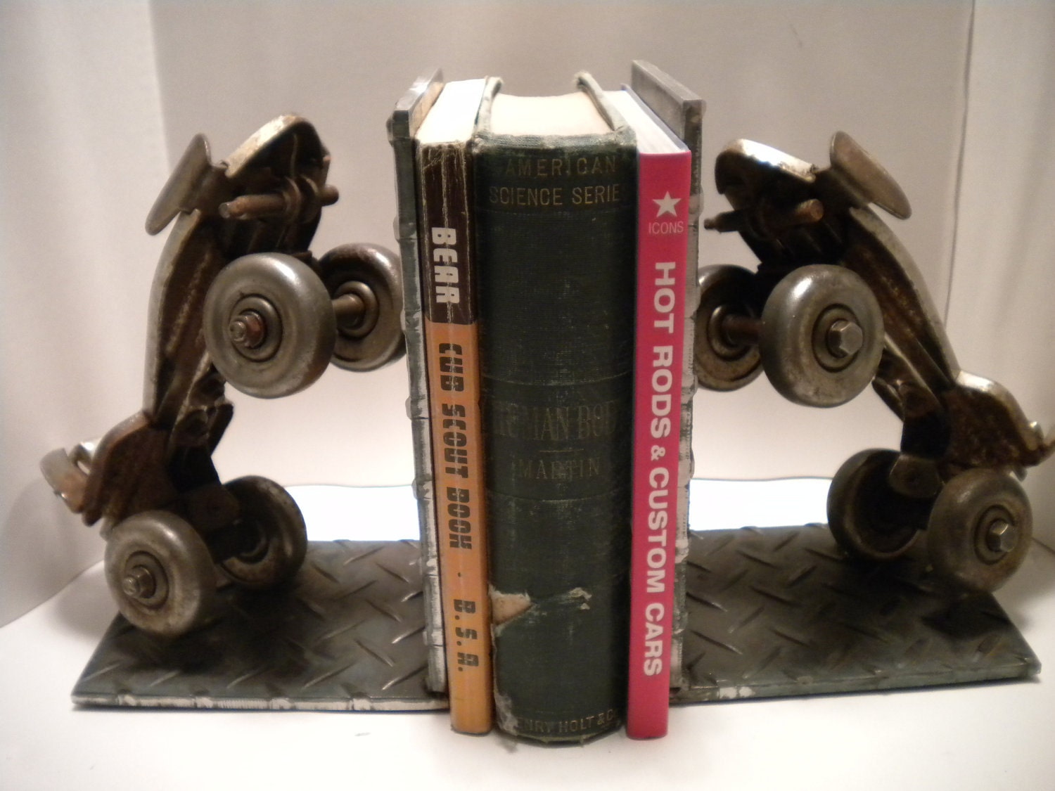 Vintage Roller Skate Bookends