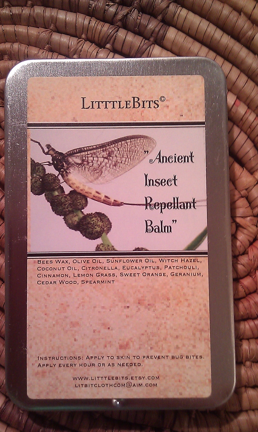 Early American Insect Repellant Balm 2oz - Great For Outdoors