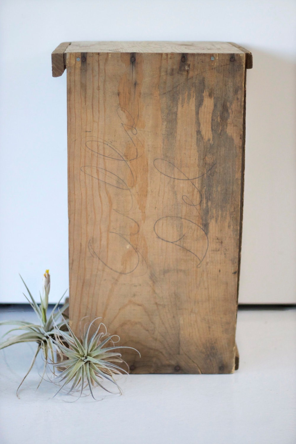Natural Wood Apple Crate