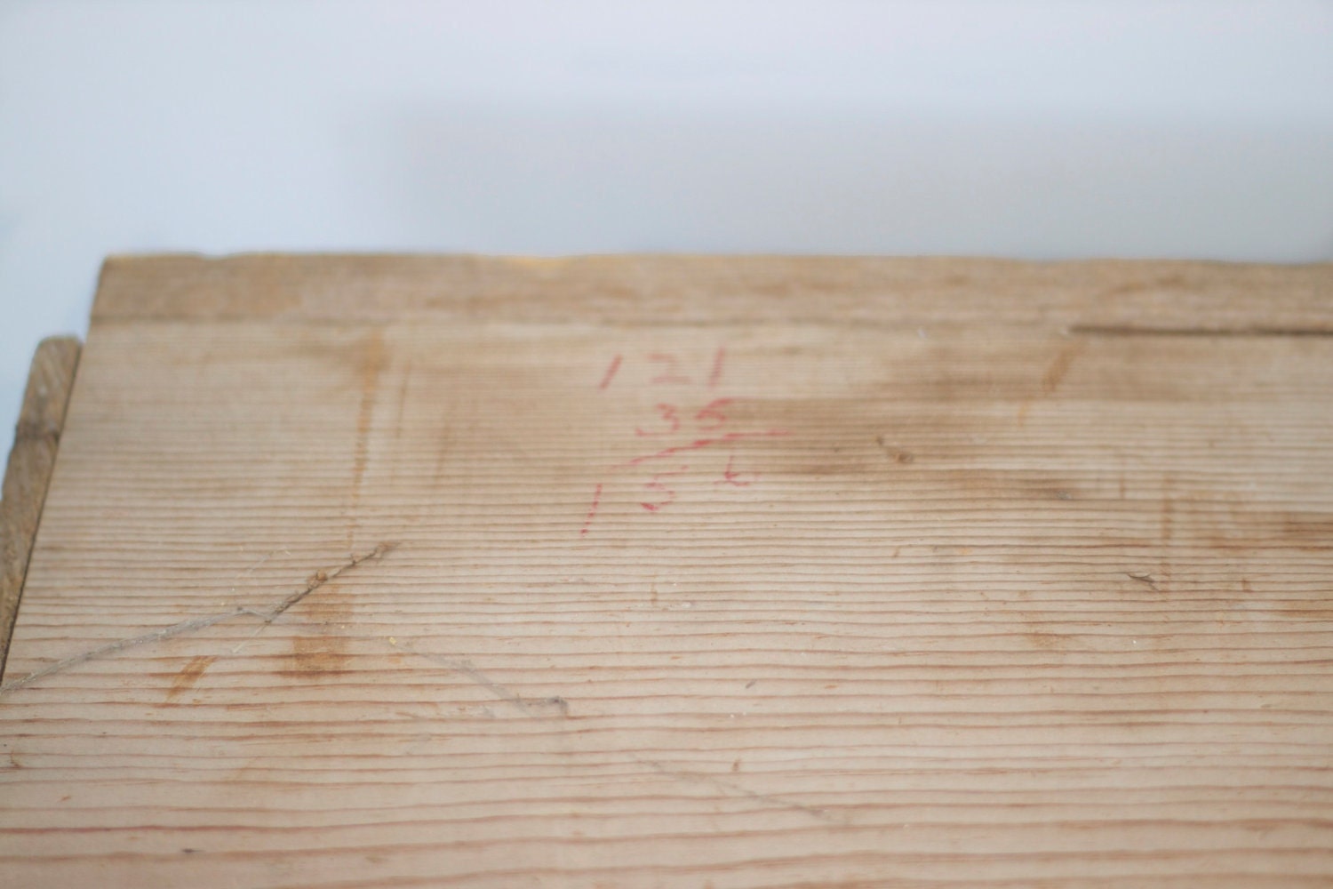 Natural Wood Apple Crate