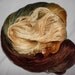 Handpainted Yarn - 80/20 Bamboo Tencel Yarn -- Honeysuckle --