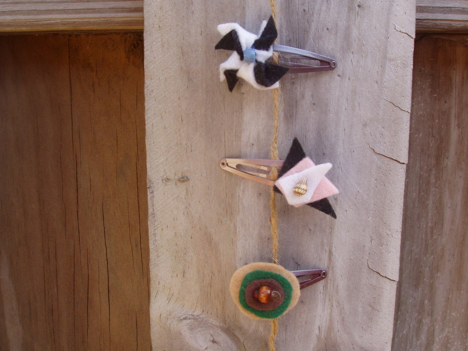 Hair Clips - Geometric