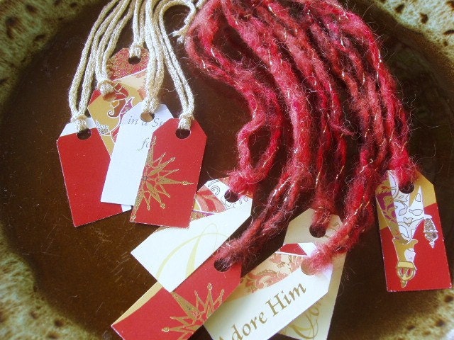Gift Wrapping Tags Christmas Theme Edition