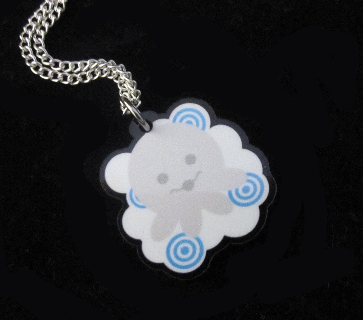 Air Elemental Zodiac Octopus Pendant