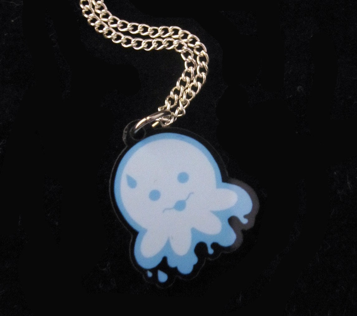 Water Elemental Zodiac Octopus Pendant