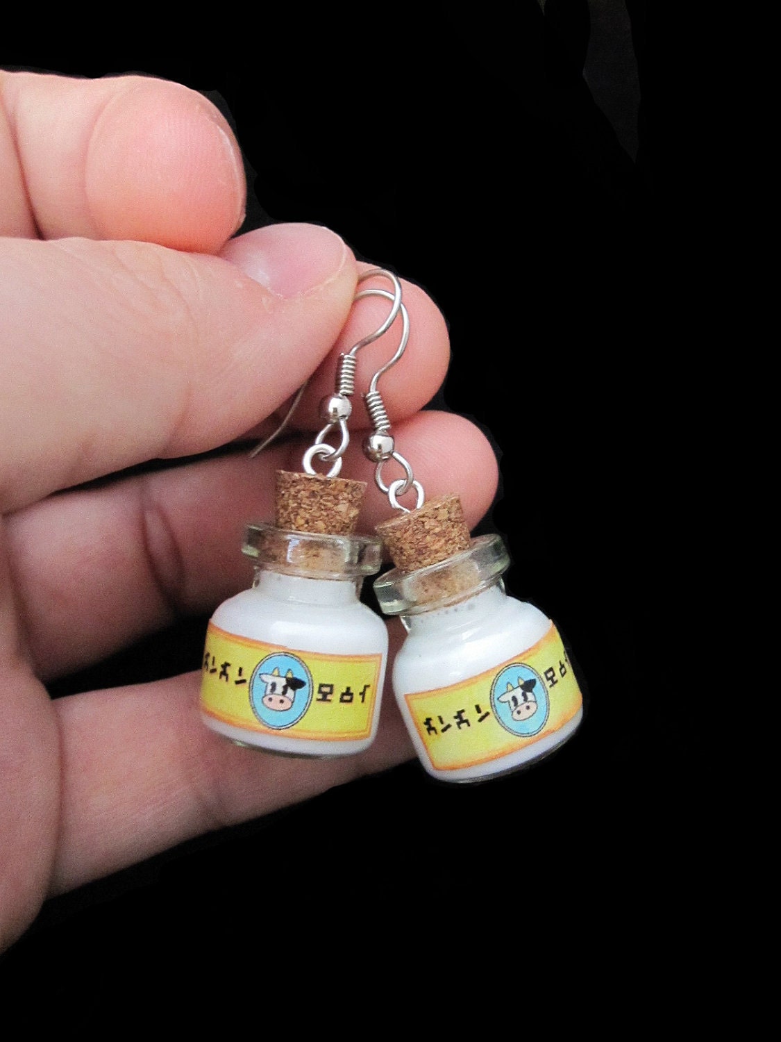 Lon Lon Milk Bottle Earrings