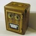 Post Office Box Door Bank Safe CIRCA 1886 Door Bevel Glass