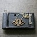 antique key and plate bff necklaces