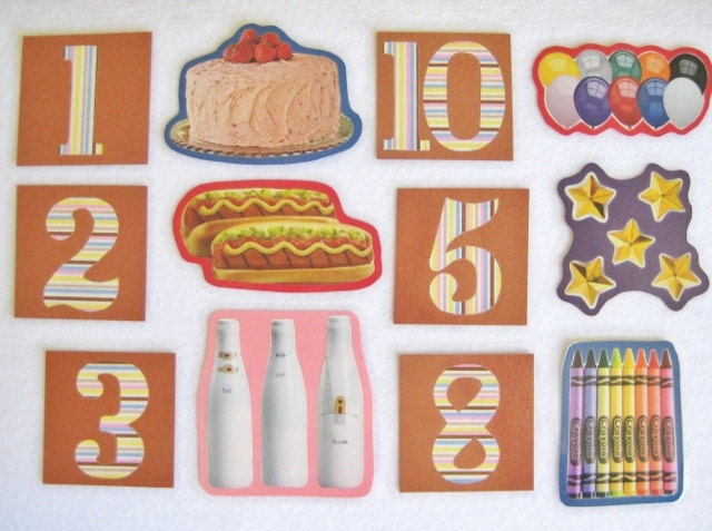 Felt Board Number Matching Set