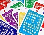 Let's Dance skull fiesta large gift tags set of 24