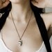 Silver paint tube necklace - Famous - RedSofa jewelry
