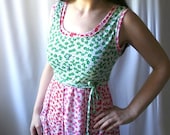 handmade floral empire waist dress - DAISY PATCH - smarmyclothes