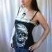 Mummy Dearest halloween handmade plaid tube top - smarmyclothes top diy