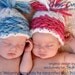 Baby Girl Hat Criss Cross Beanie Photo Prop for Newborns Original Design by TrickyKnits in Smoke Gray and Lavender Lilac ORIGINAL DESIGNER