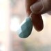 Baby Blue Necklace . Boho Wedding . Large Stone Necklace . Blue Amazonite Necklace . Blue Bridesmaid Sets - Antigua Collection