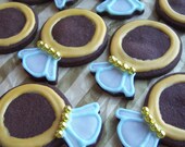 1 dozen ENGAGEMENT or  WEDDING RING COOKIES 
