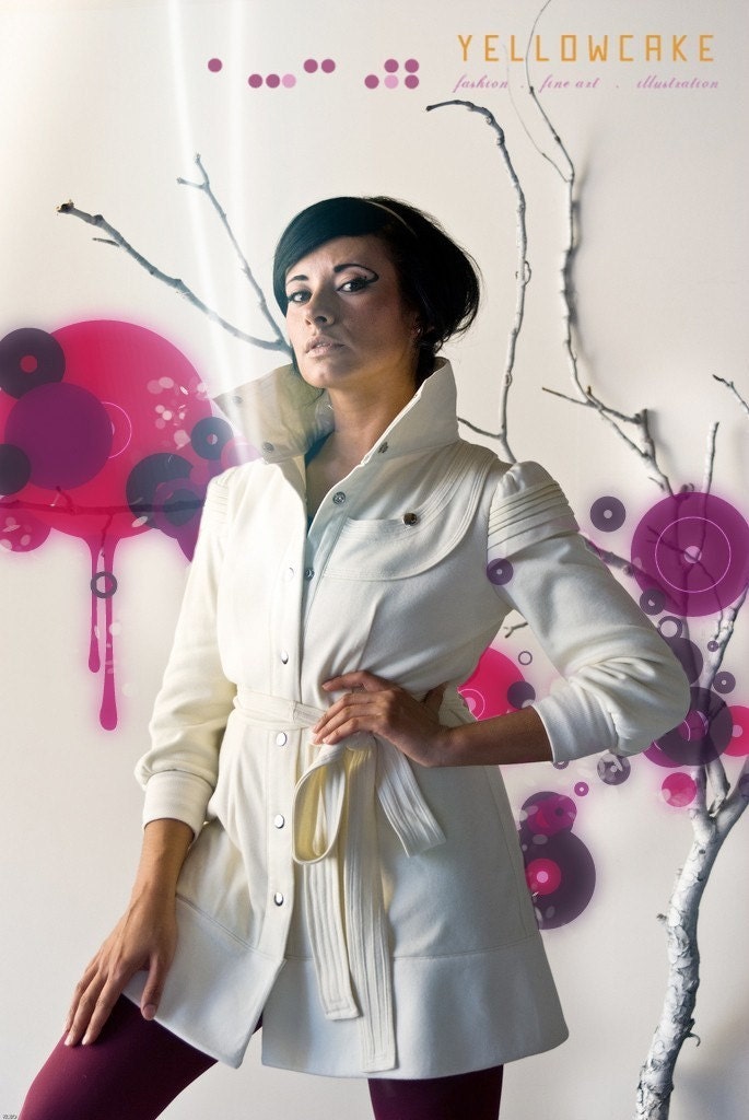 Wool Luxe Coat/Jacket- Ivory