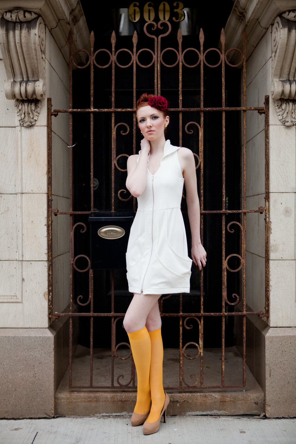 The Marie Claire Dress- As seen on Project Runway- 4 colors available
