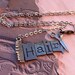 HairStylist-Hair Artist Necklace-Comb-Shears-Bohemian Gypsy Style