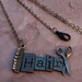 HairStylist-Hair Artist Necklace-Comb-Shears-Bohemian Gypsy Style
