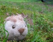 Bunny - Needle Felted Toddler Jingle Bell Ball