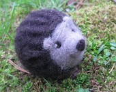 Hedgehog - Needle Felted Toddler Jingle Bell Ball