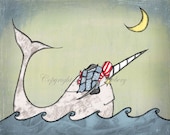 Tiarrrghed 8 x 10 Print Kids Artwork Baby Boy Nursery Decor Nautical Pirate
