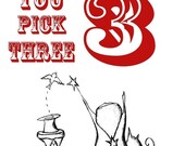 You Pick ANY Three 8 x 10 Prints