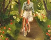 Catherine Decides To Get Some Fresh Air And Exercise- Limited Edition Print