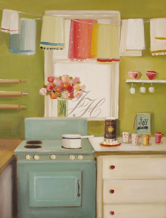 Hot Chocolate- Art Print From Original Oil Painting