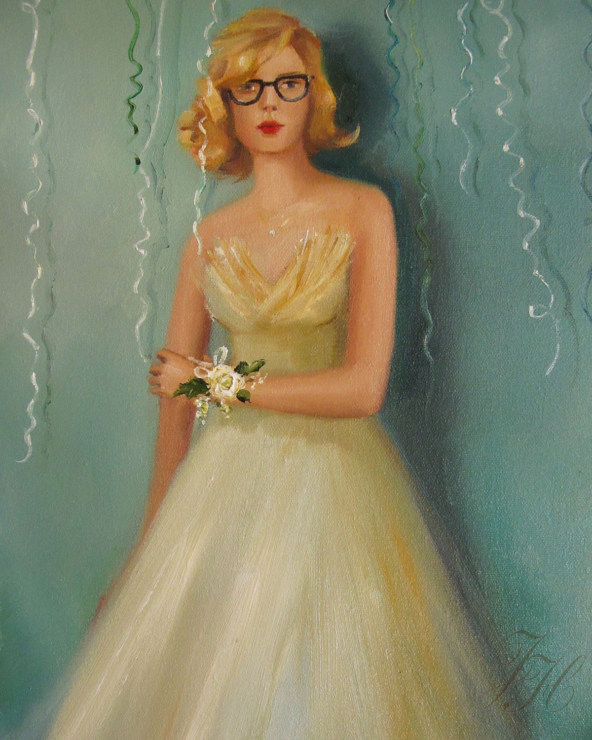 Trudy Was Not A Typical Wallflower- Open Edition Print