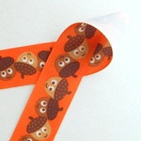 7/8" ribbon  Acorns 12" 24" 36" 48"